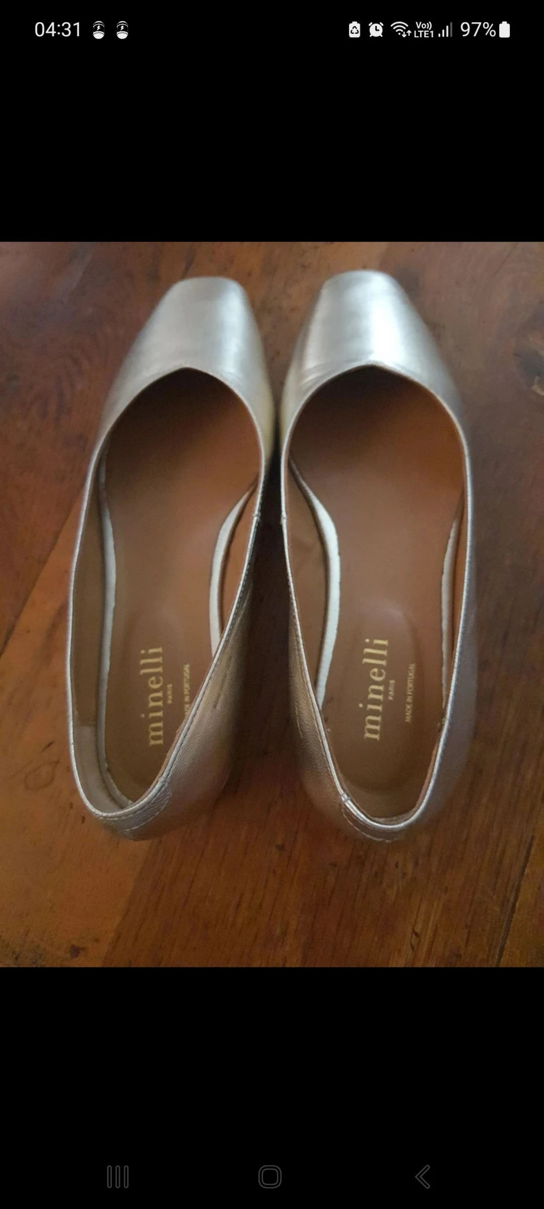 Ballerinas doradas Minelli talla 37 – photo 3